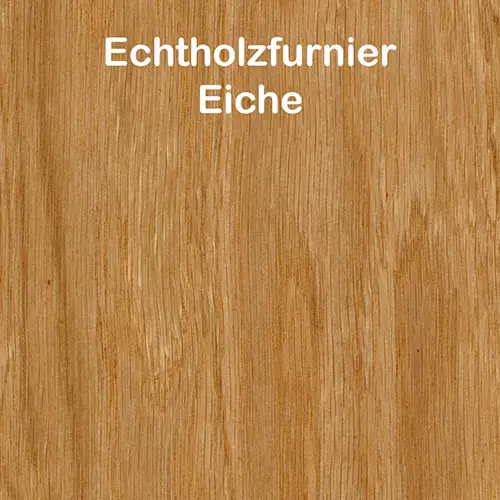 Oberfläche Echtholzfurnier Eiche für Raumteiler-Lamellen
