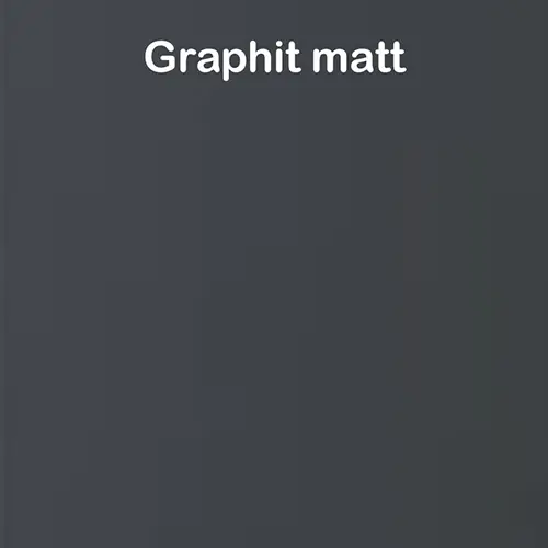 Oberfläche Graphit matt für Raumteiler-Lamellen