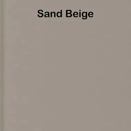 Oberfläche Sand Beige für Raumteiler-Lamellen