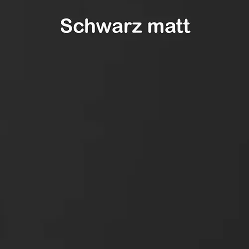 Oberfläche Schwarz matt für Raumteiler-Lamellen